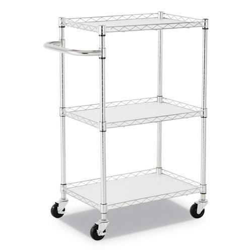 Alera® 39'' H x 24'' W Utility Cart with Wheels