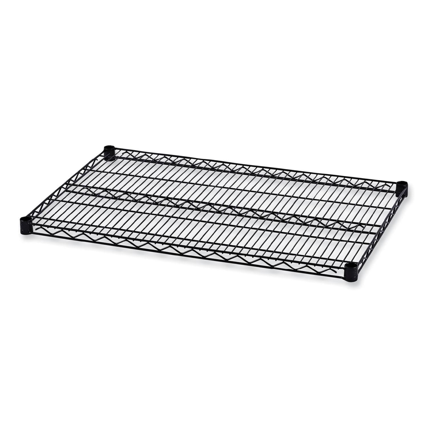 Black Steel Wire 36" x 24" Extra Shelves