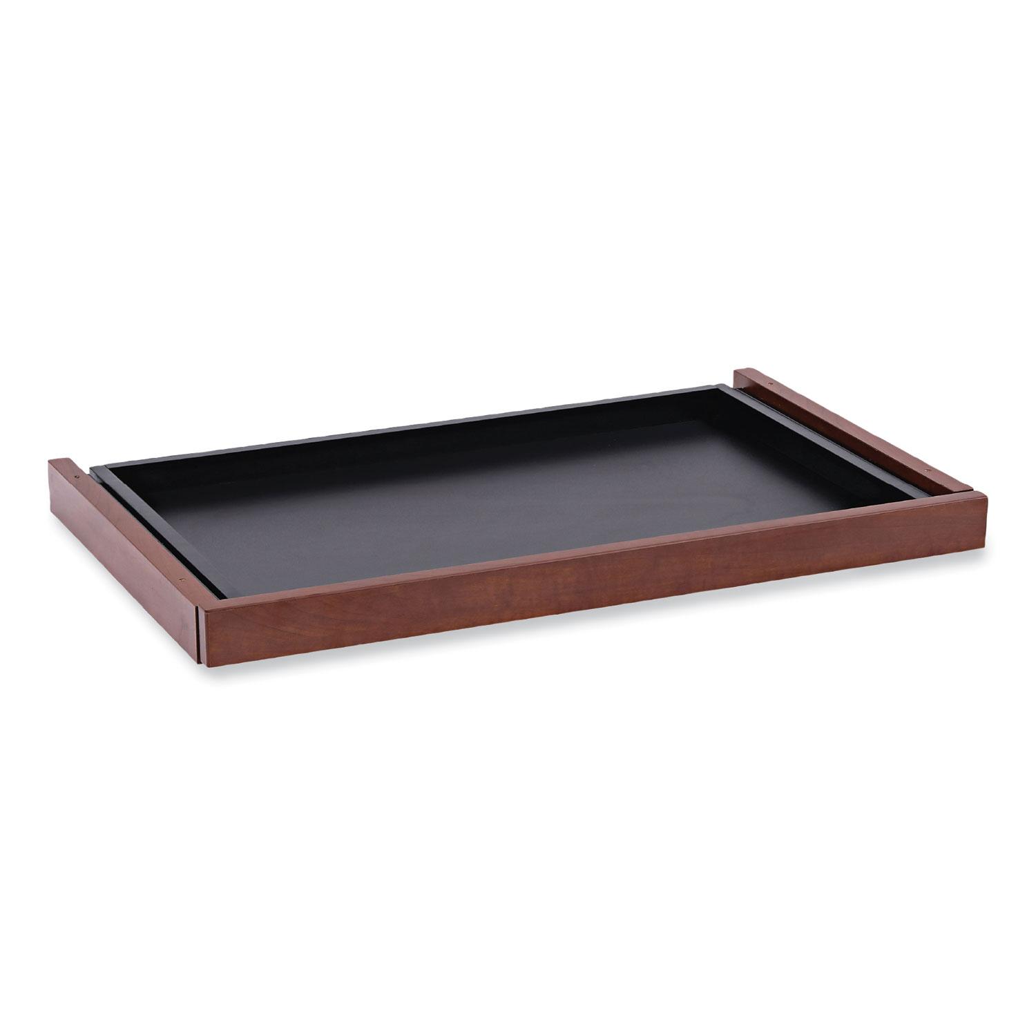 Alera Valencia Series Center Drawer, 24.5w x 15d x 2h, Medium Cherry -ALEVA312414MC