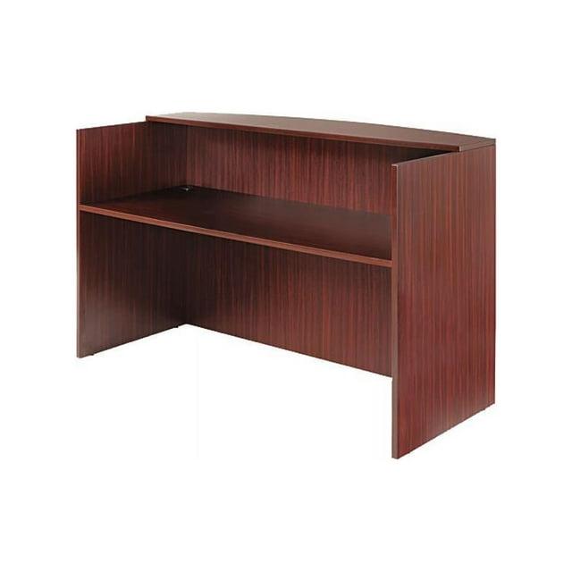Valencia Series Rectangle Synthetic Laminate Reception Desk