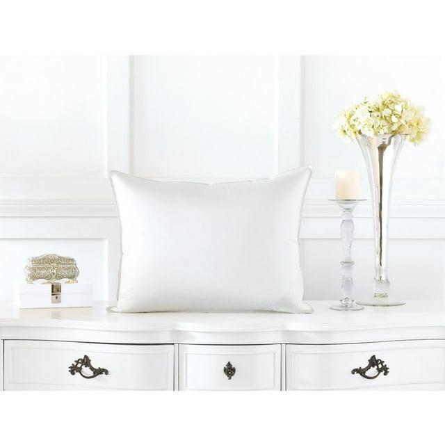 Alexander Comforts  Nottingham Medium Firm Hungarian White Goose Down Pillow Euro