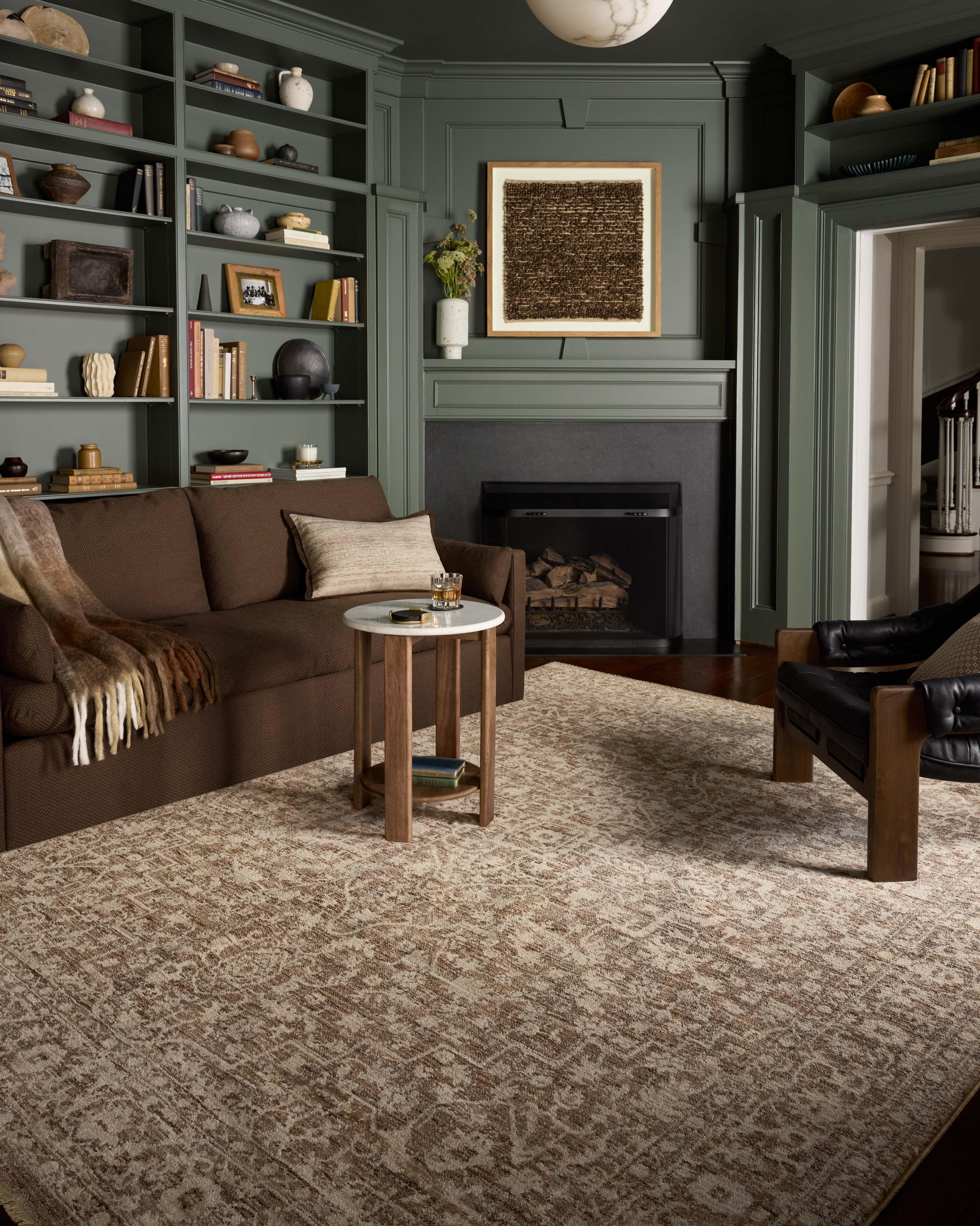 Loloi Rugs Newman Dark Taupe / Natural Area Rug