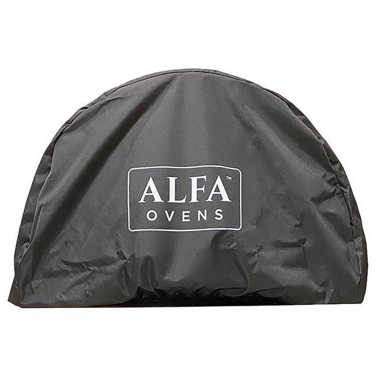 Alfa Black Polyester Weather Resistant Grill Cover