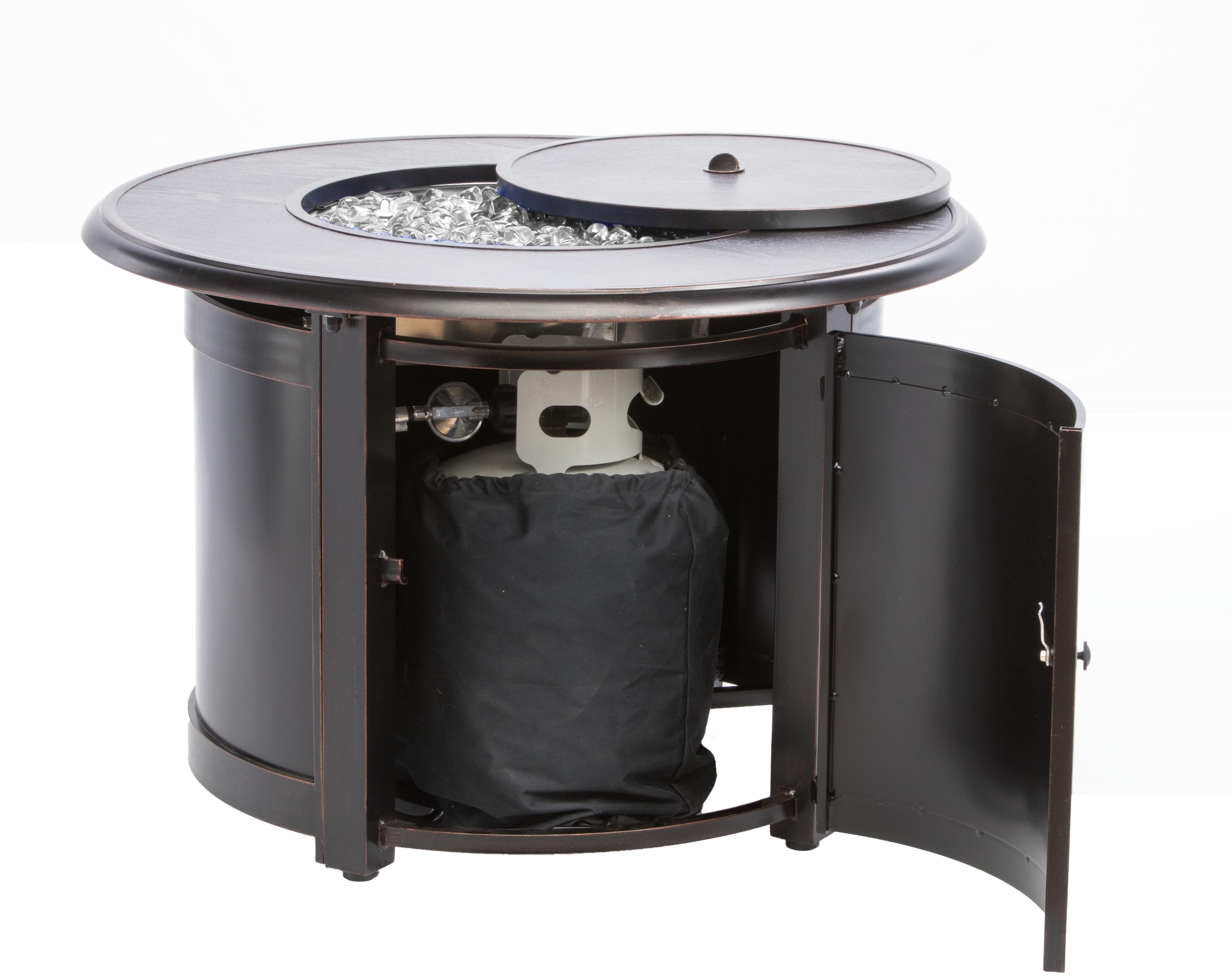 Bosca Aluminum Propane Fire Pit Table