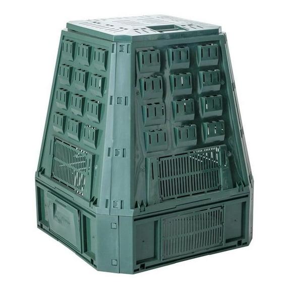 Alfresco Home 180 Gallons Plastic Outdoor Stationary Composter with Latching Lid