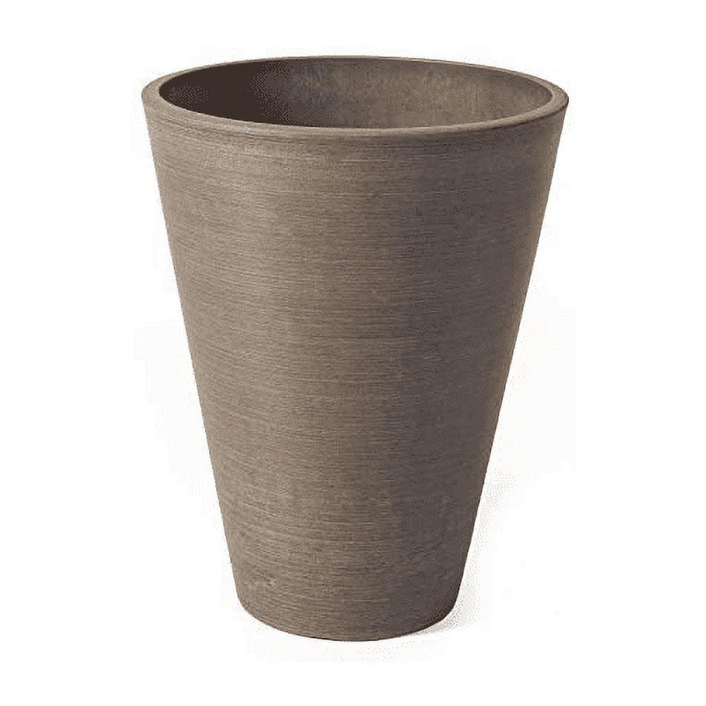 Valencia 10” x 13” Taupe Composite Resin Planter