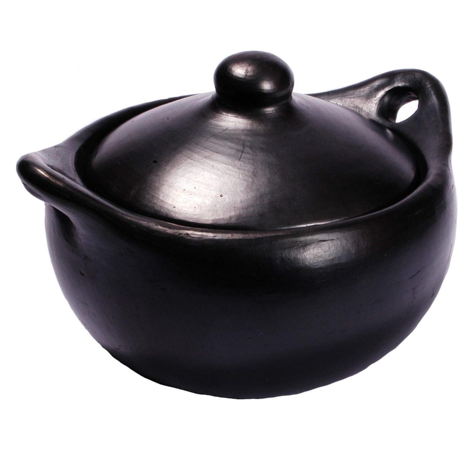 Exlonjet, Stew Chamba Clay Pot, Extra Small, 1.5 Quarts