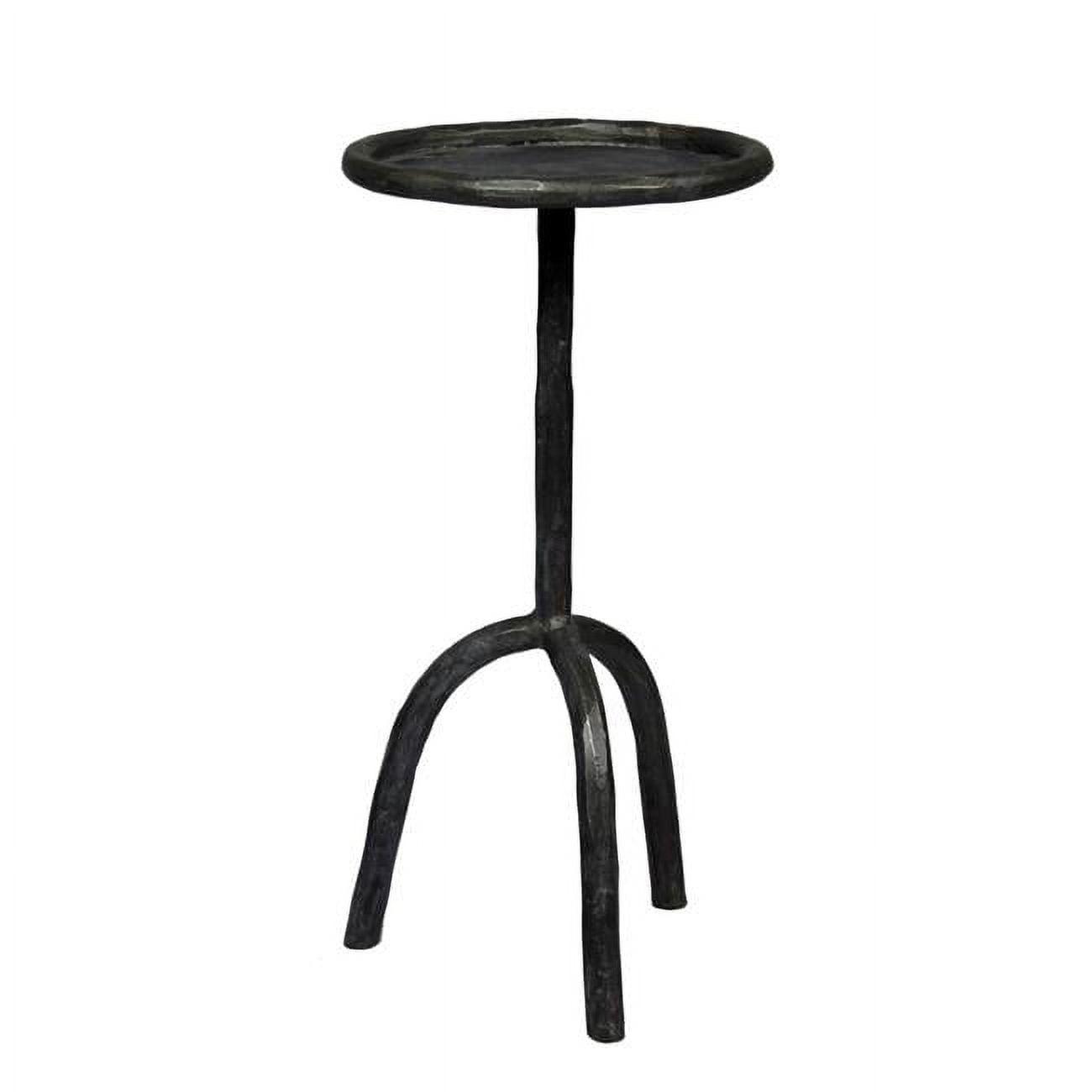 Bohemian Aliso 23" Cast Iron Black Square End Table