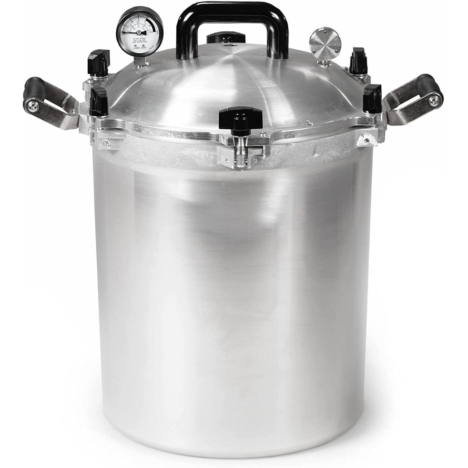 All American 30-Quart Aluminum Pressure Cooker Canner