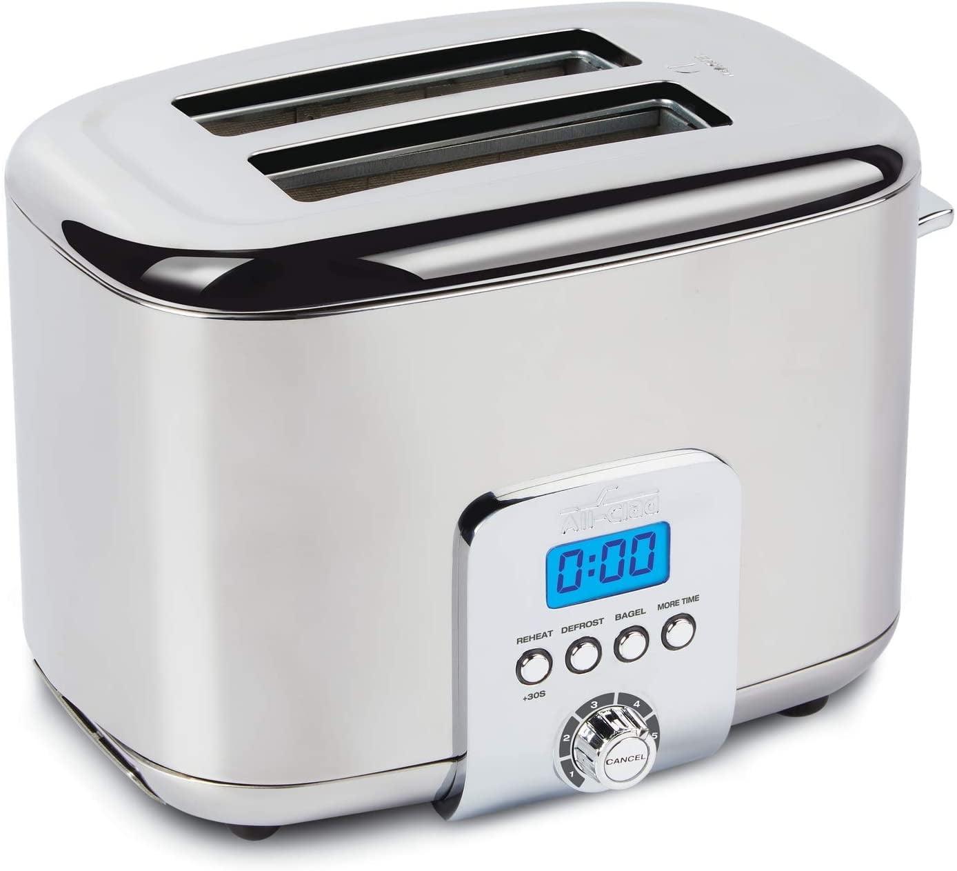 All-Clad Digital Stainless Steel Toaster, 2 slice