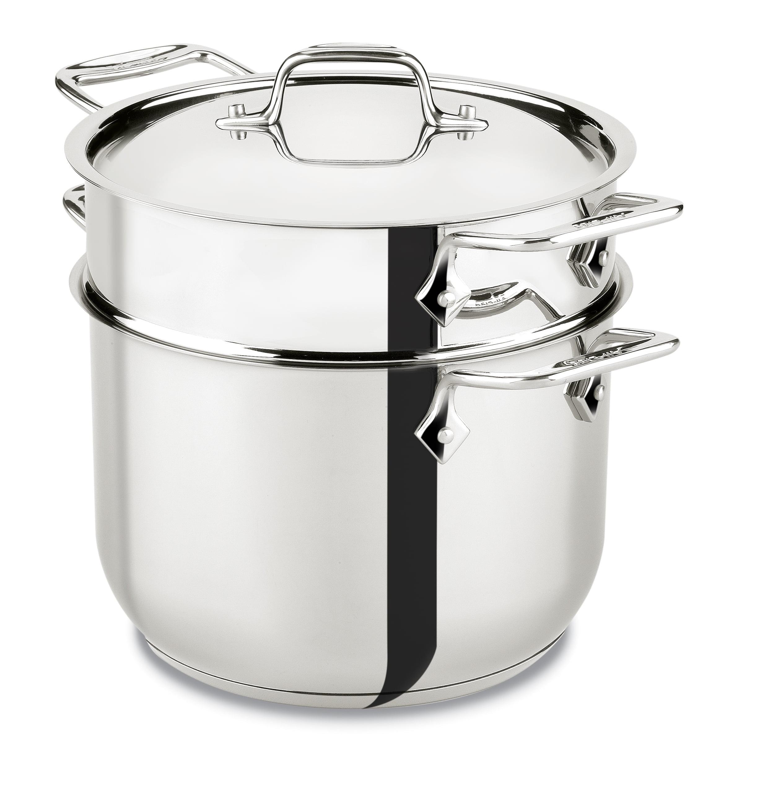 All-Clad ® Stainless Steel 6-Qt. Pasta Pot with Lid