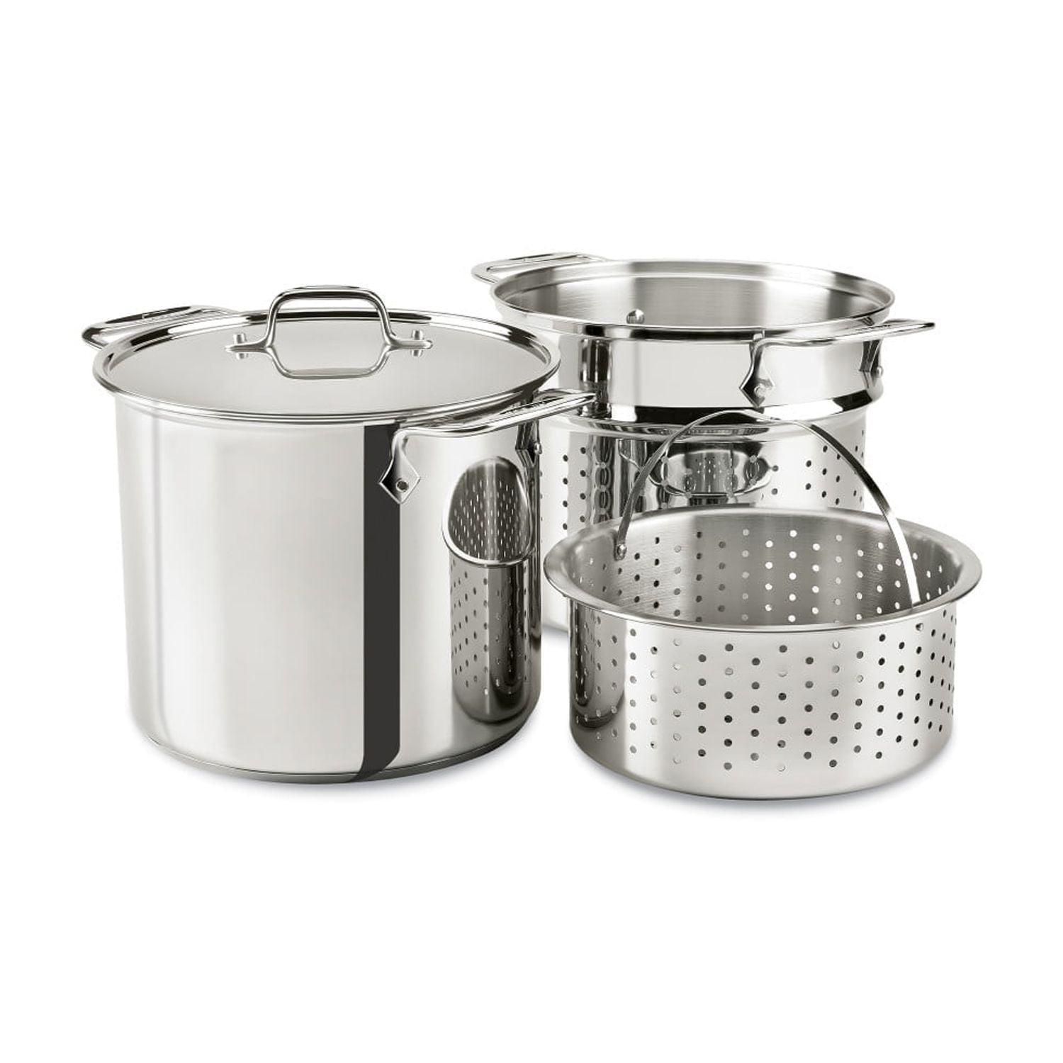 Stainless Steel 8-Quart Multi-Pot with Inserts