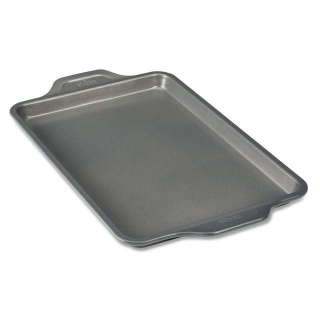All-Clad 15" x 10" Nonstick Jelly Roll Pan, Pro-Release Bakeware, Gray