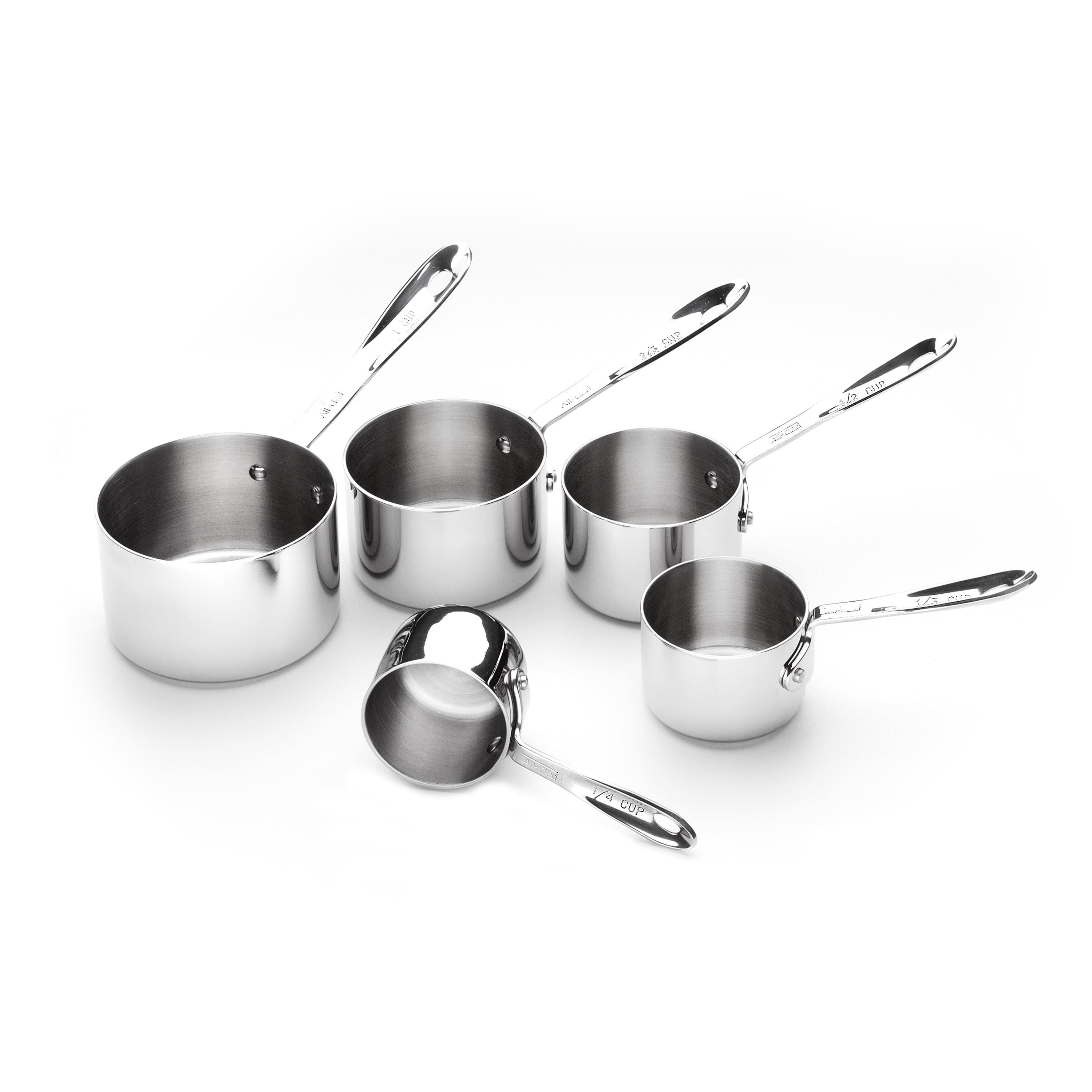 All-Clad ® Stainless Steel Measuring Cups, Set of 5