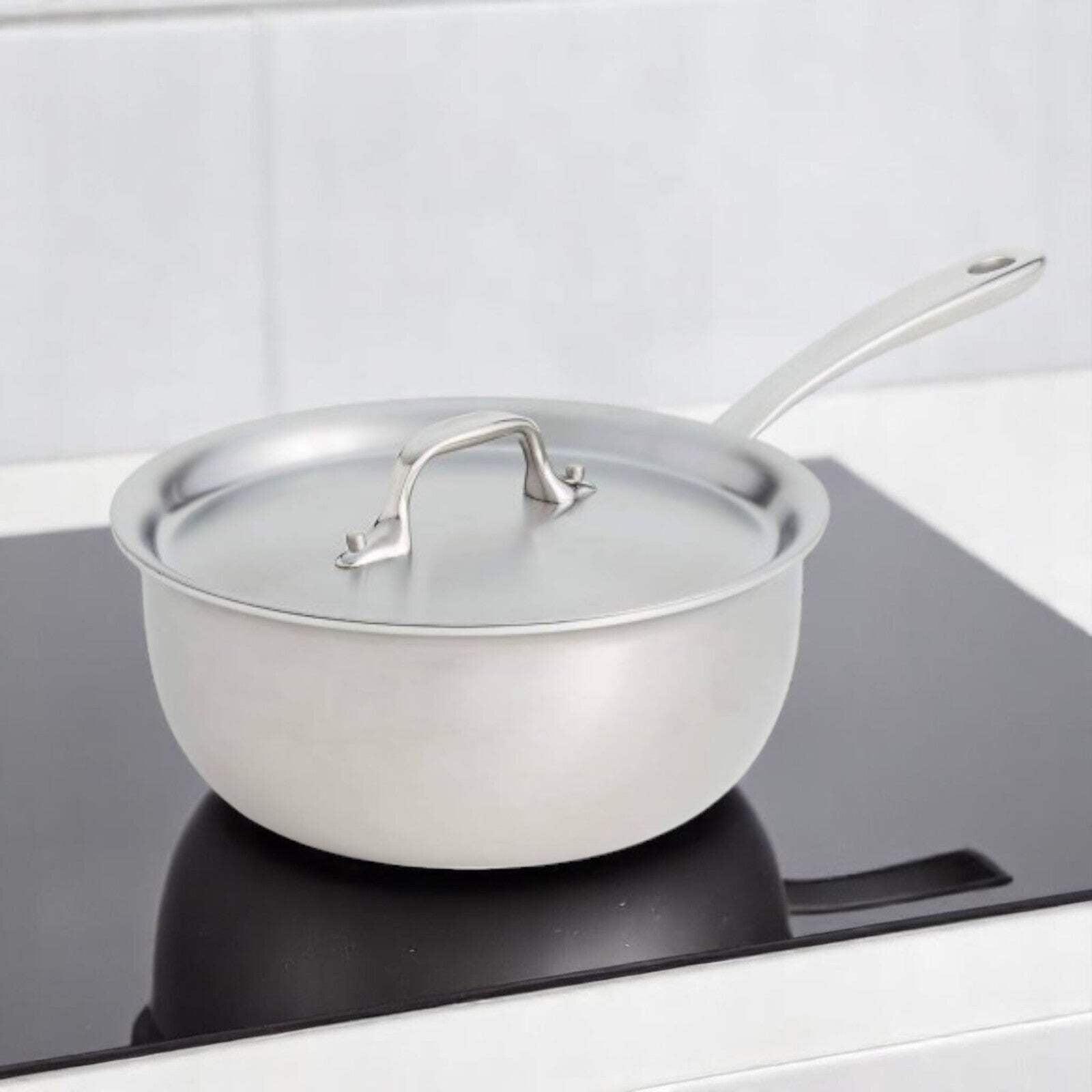 All-Clad ® d3 Curated 2.5-Quart Saucier with Lid