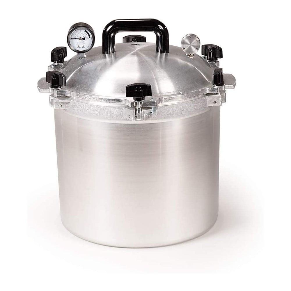 All American Pressure Cooker Canner for Home Stovetop Canning, USA Made for Gas or Electric Stoves, 21.5 quarts