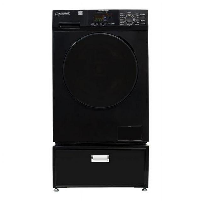All-in-One Washer Dryer VENTED-DRY FASTER than Condense 15lb 110V + Pedestal