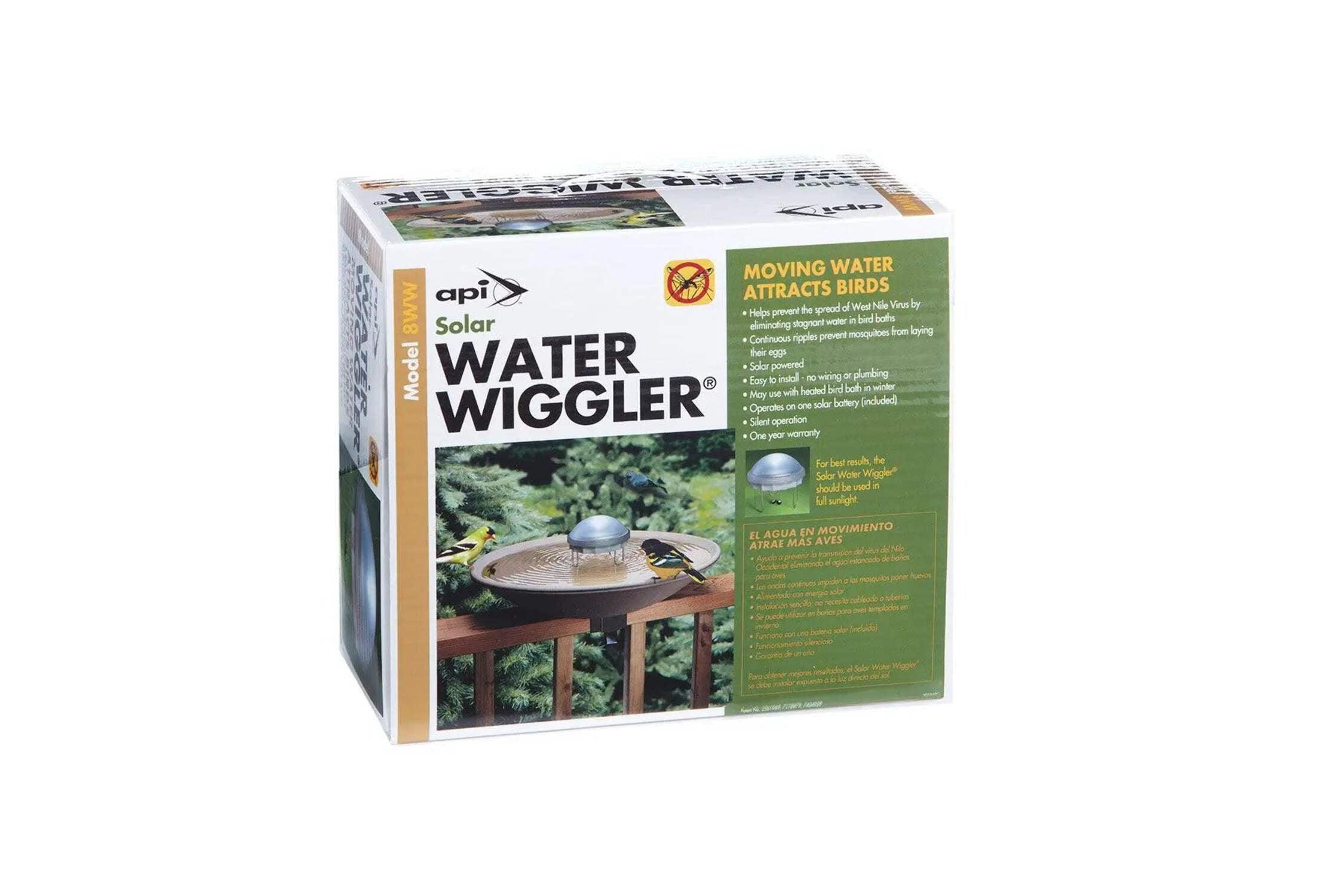 Poly Bird Bath Wriggler Or Bubbler