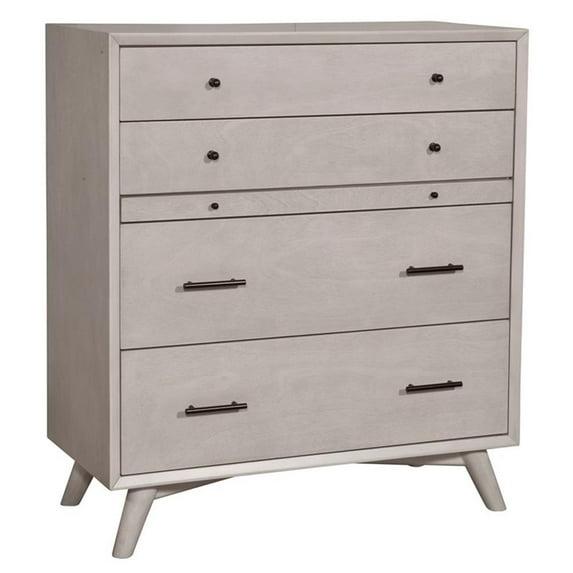 Williams 4 Drawer 38'' W Solid Wood Chest