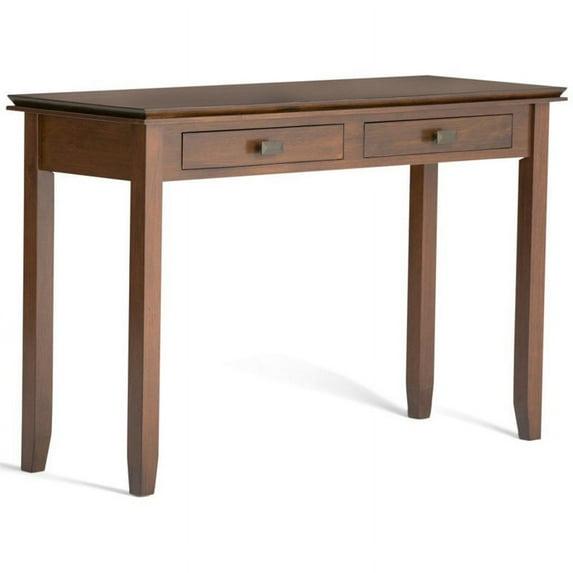 Simpli Home Artisan 46"W Solid Wood Storage Console Table with 2 Storage Drawers
