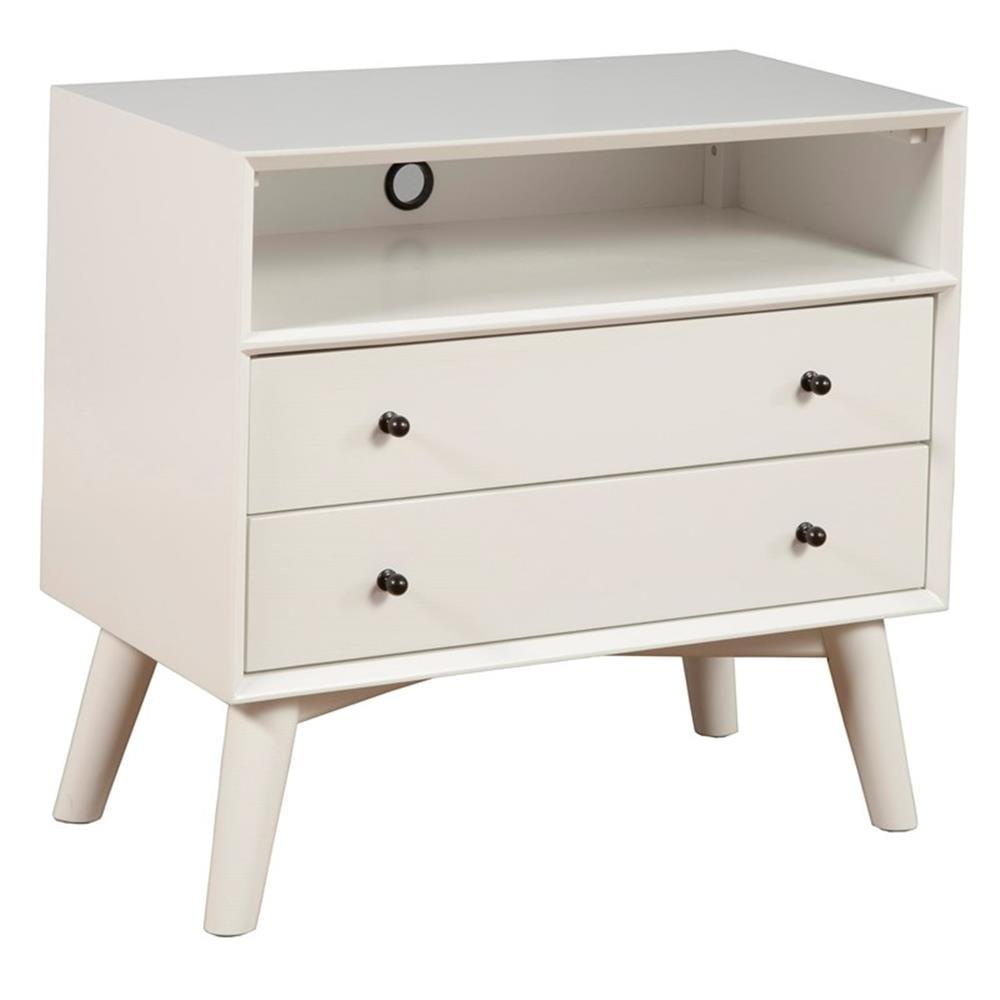 Williams 2-Drawer Nightstand with Shelf