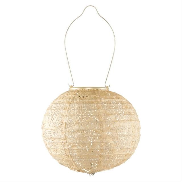 Boho Globe Solar Outdoor Lantern