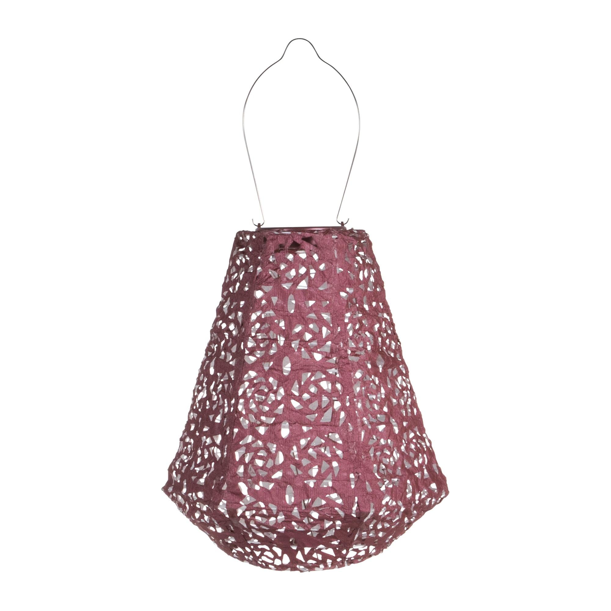 11'' Solar Powered Integrated LED Outdoor Lantern