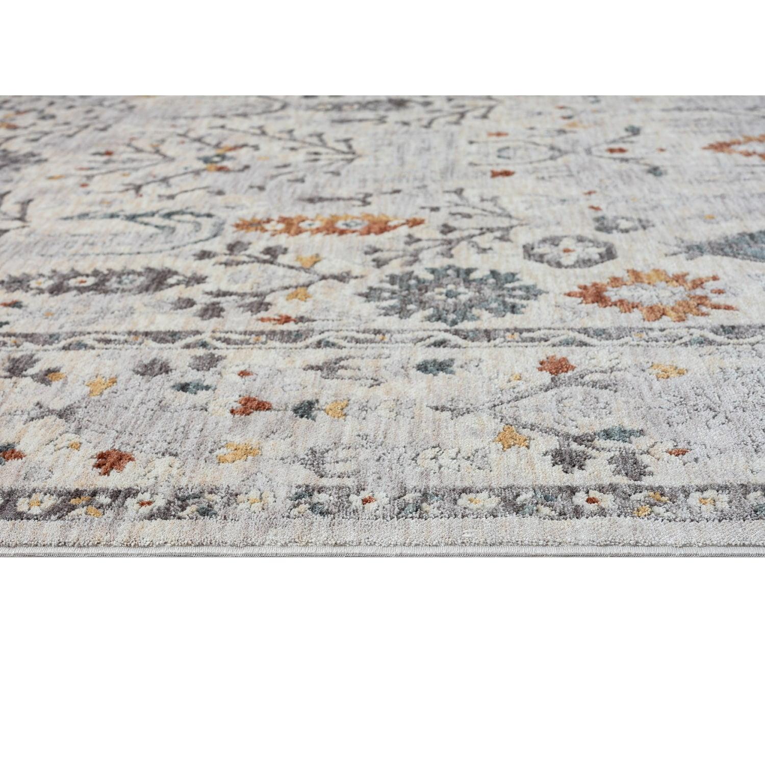 Allstar Rugs  Persian Themed Polyester Area Rug 2' 0" x 7' 7" Runner/2' 0" x 7' 7" - Multicolor