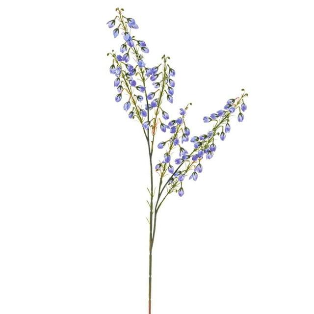 Allstate Floral 27" Blue Baby Blossom Artificial Spring Floral Spray