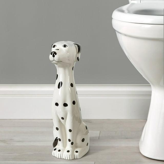 Allure Home Creations Dalmatian Bowl Brush Holder