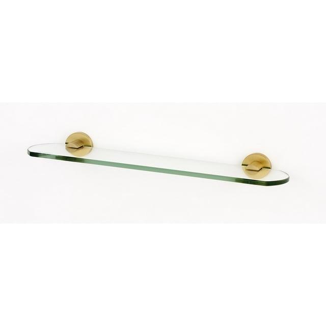 Contemporary I Oval Bracket Shelf with Adjustable Shelves