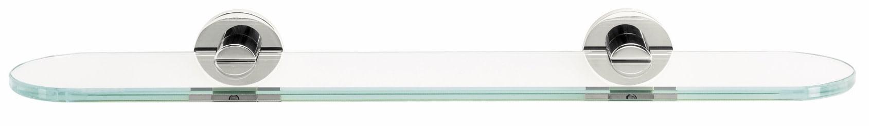 Contemporary I Oval Bracket Shelf with Adjustable Shelves