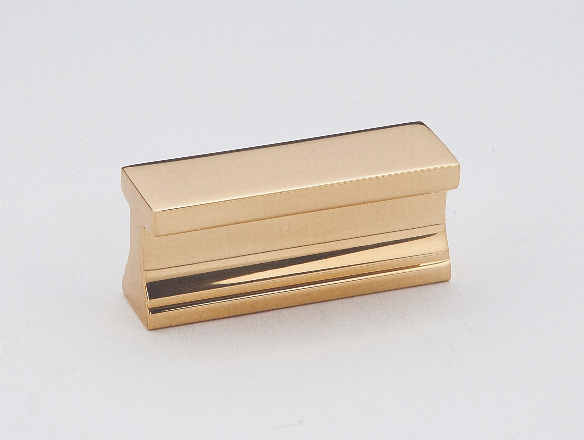 Unlacquered Brass 1.5" Center to Center Tab Pull