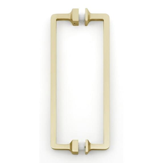 Alno G950-8 Millennium Luxury Industrial 8" Center To Center Solid Brass Back To Back Door
