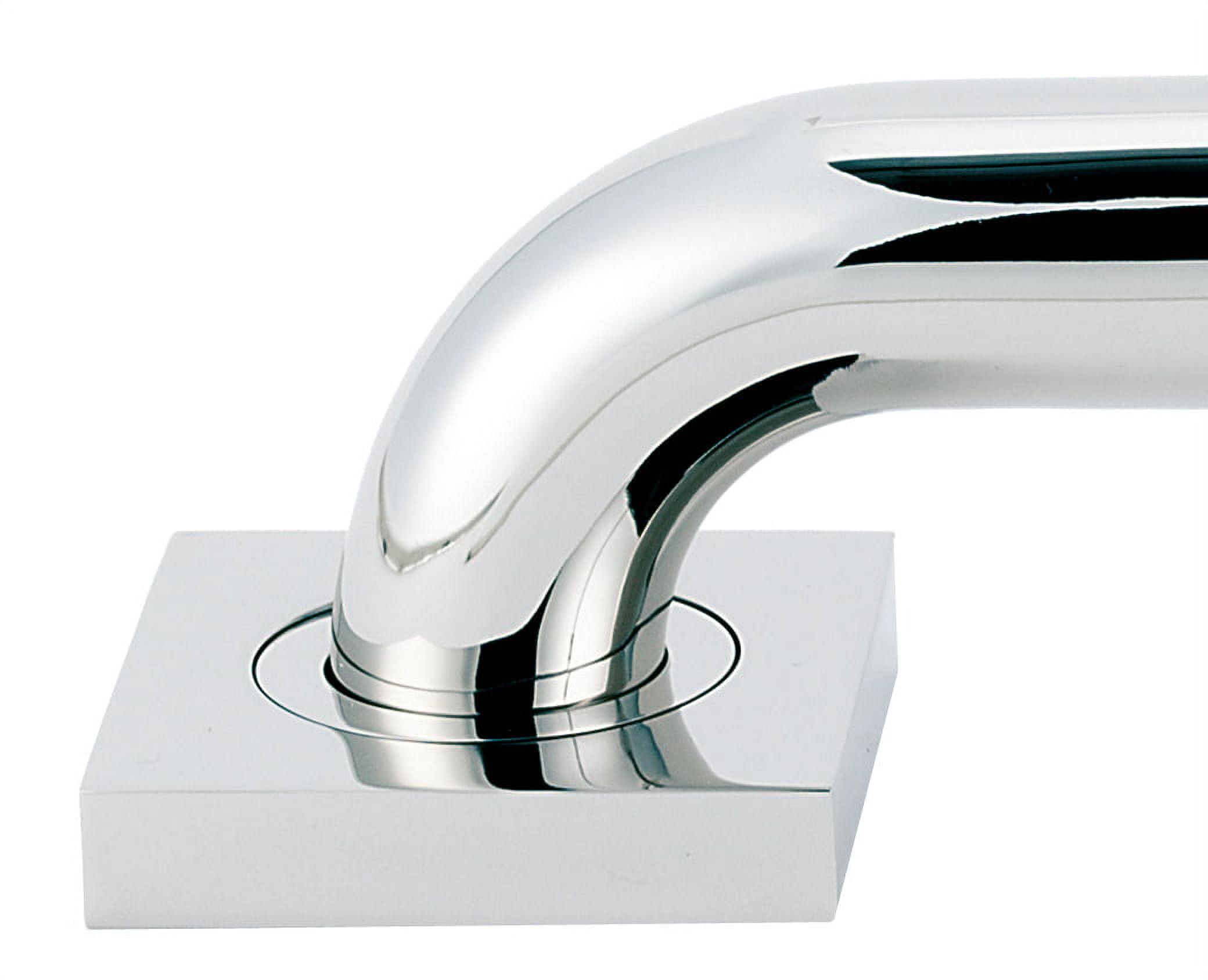 Contemporary II Polished Chrome Cabinet Grab Bar Brackets