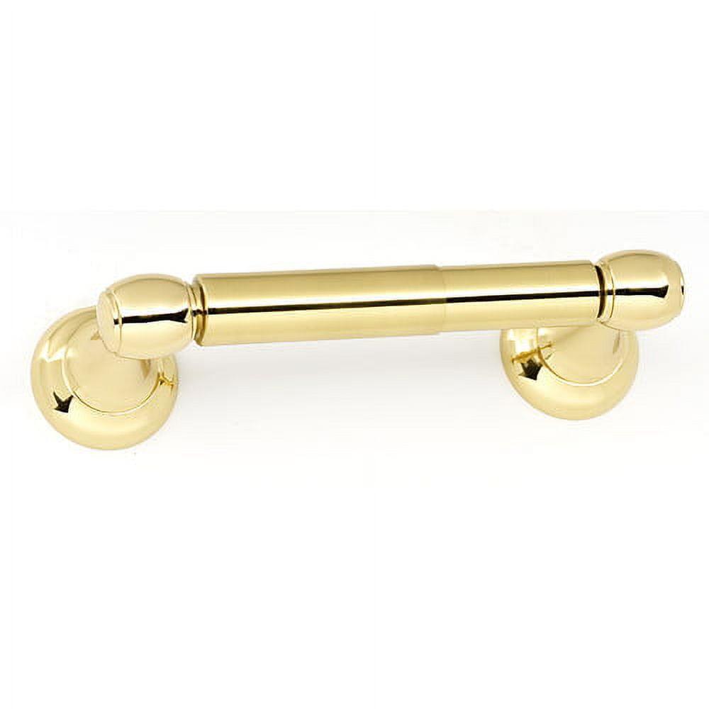 Polished Brass Wall Mounted Double Tissue Holder