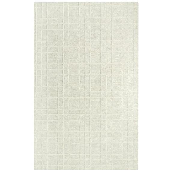 Alora Decor 7'9"x9'9" Lofton Rectangle Area Rug Ivory