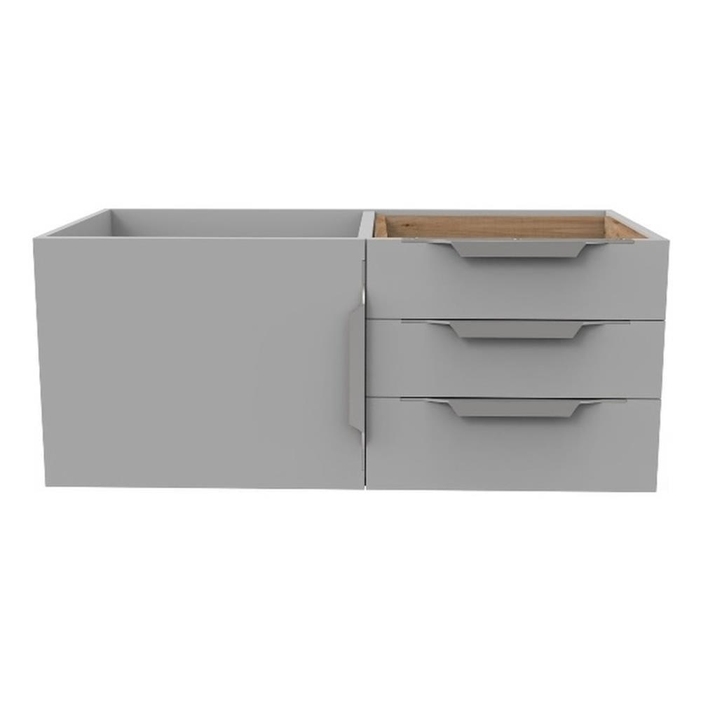 35" Wall Mounted Single Bathroom Vanity Base Only