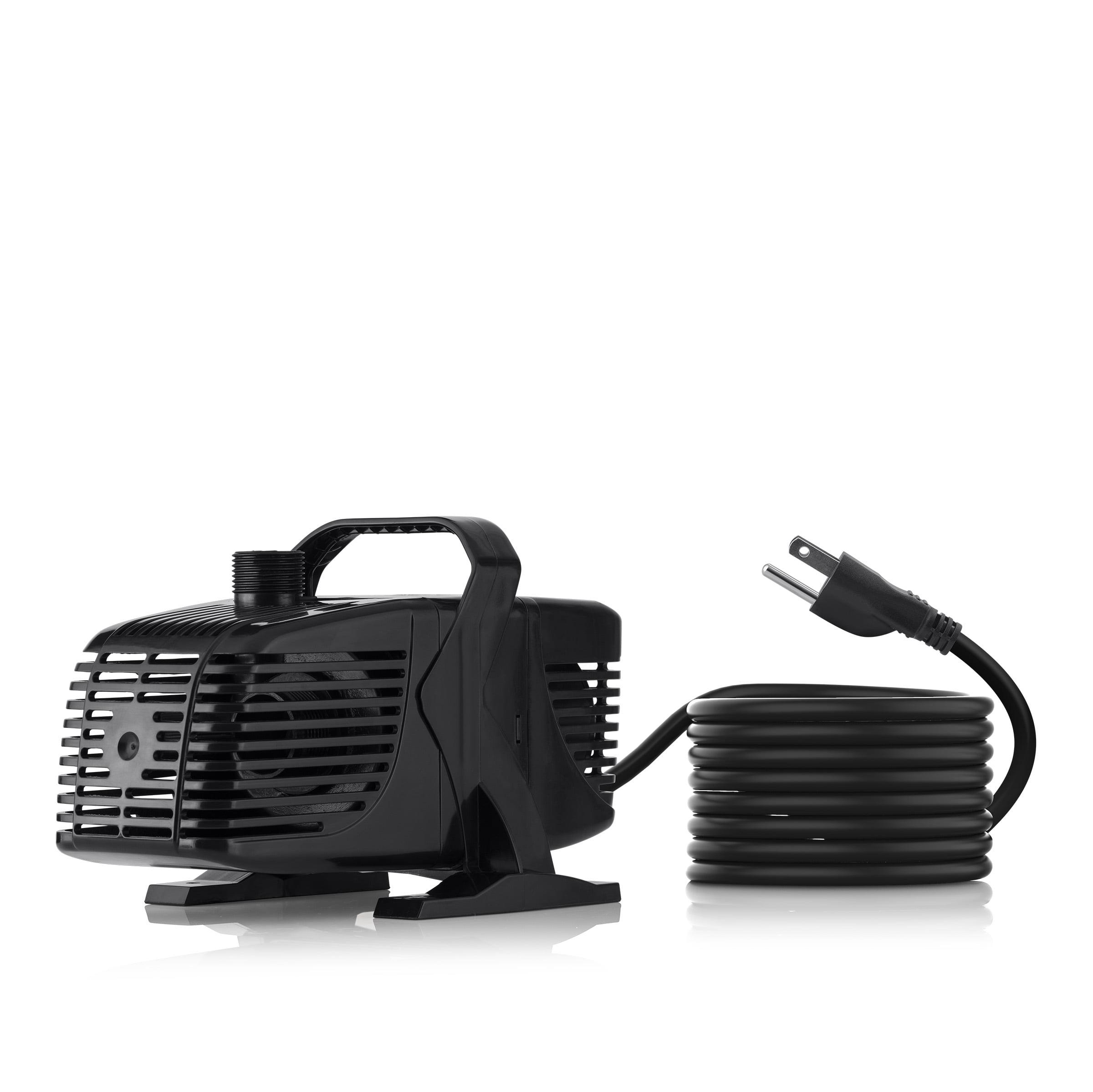 Black Submersible Fountain Pump with 33 ft. Cord