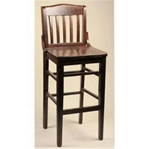 Alston Quality 3641-30-BLK Schoolhouse Bar Stool 30 in. H Frame
