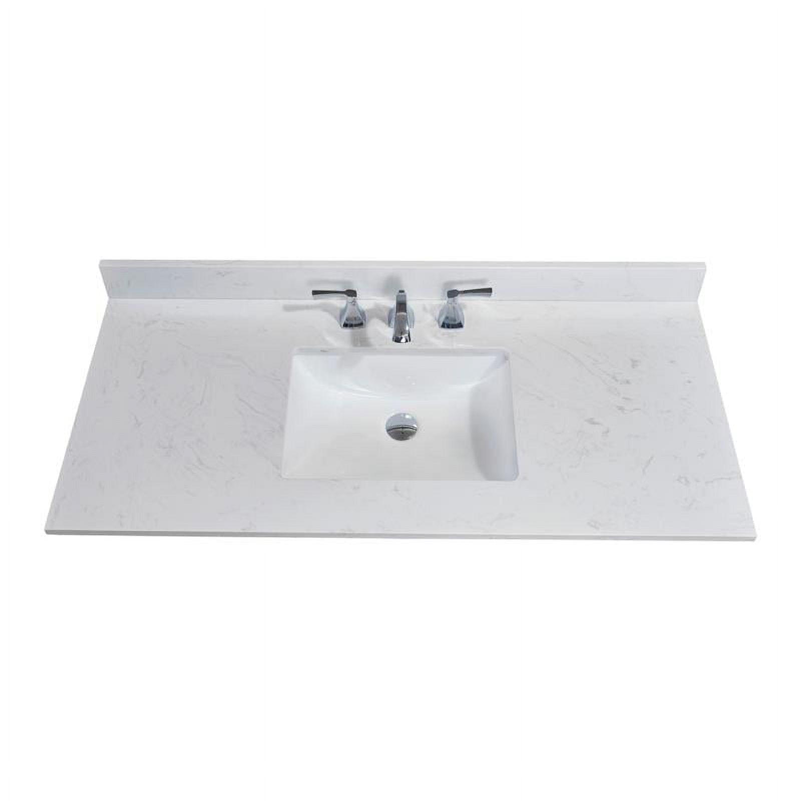 Frosinone 49'' Composite Single Bathroom Vanity Top with Sink