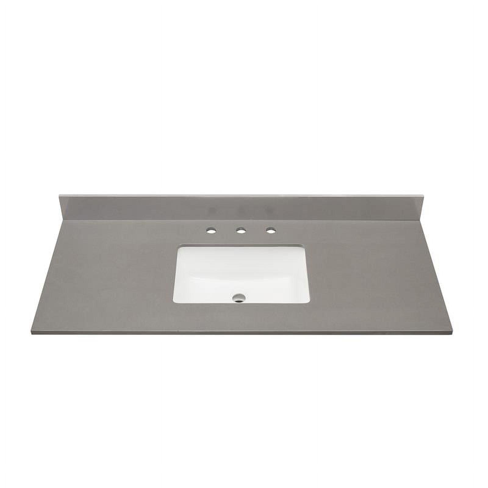 Madrid 49'' Composite Single Bathroom Vanity Top with Sink