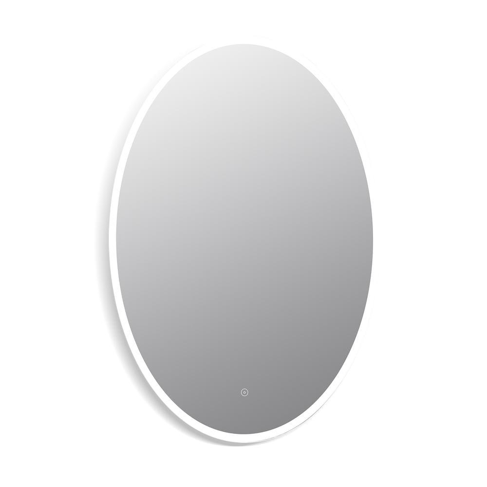 Matera 24'' Oval Frameless LED Bathroom Vanity Mirror