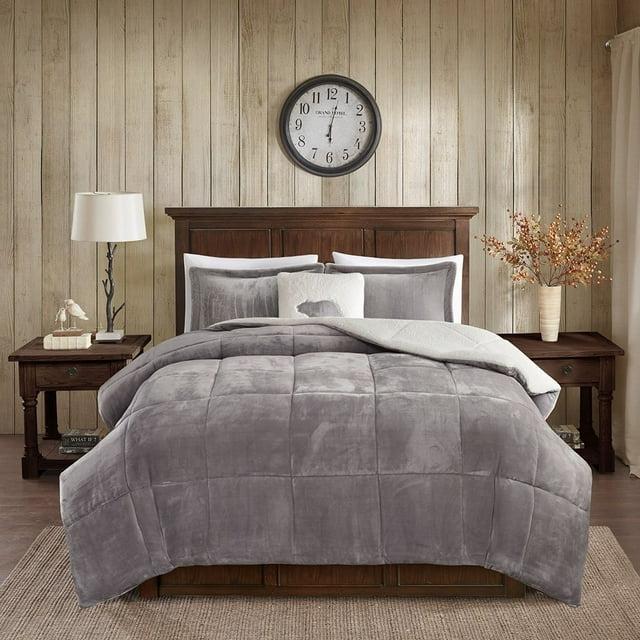 Woolrich Woolrich Alton Plush to Sherpa Down Alternative Comforter Set