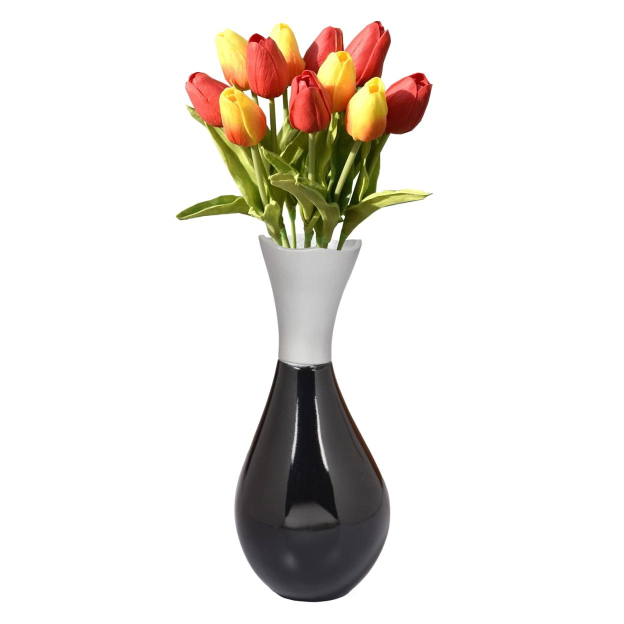 Elegant Aluminium-Casted Modern Decorative Table Vase