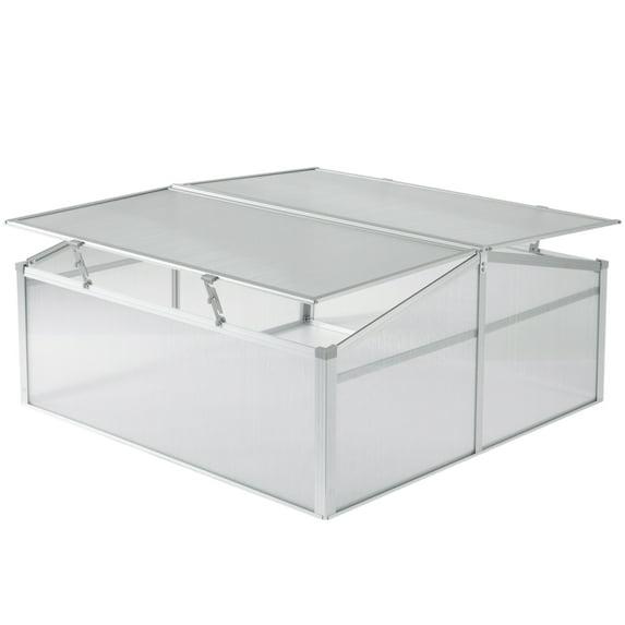 Gardenised 39.37" W x 39.37" D Mini Greenhouse