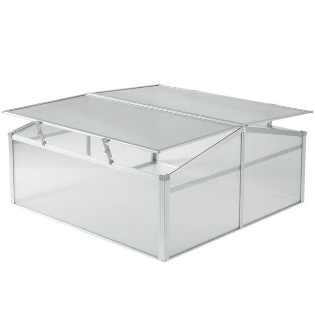 Gardenised 39.37" W x 39.37" D Mini Greenhouse