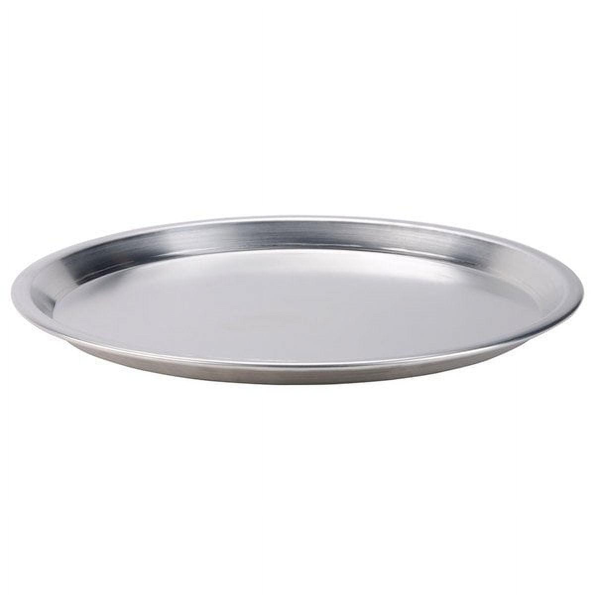 Silver Aluminum Round 13-Inch Pizza and Pie Bake Pan