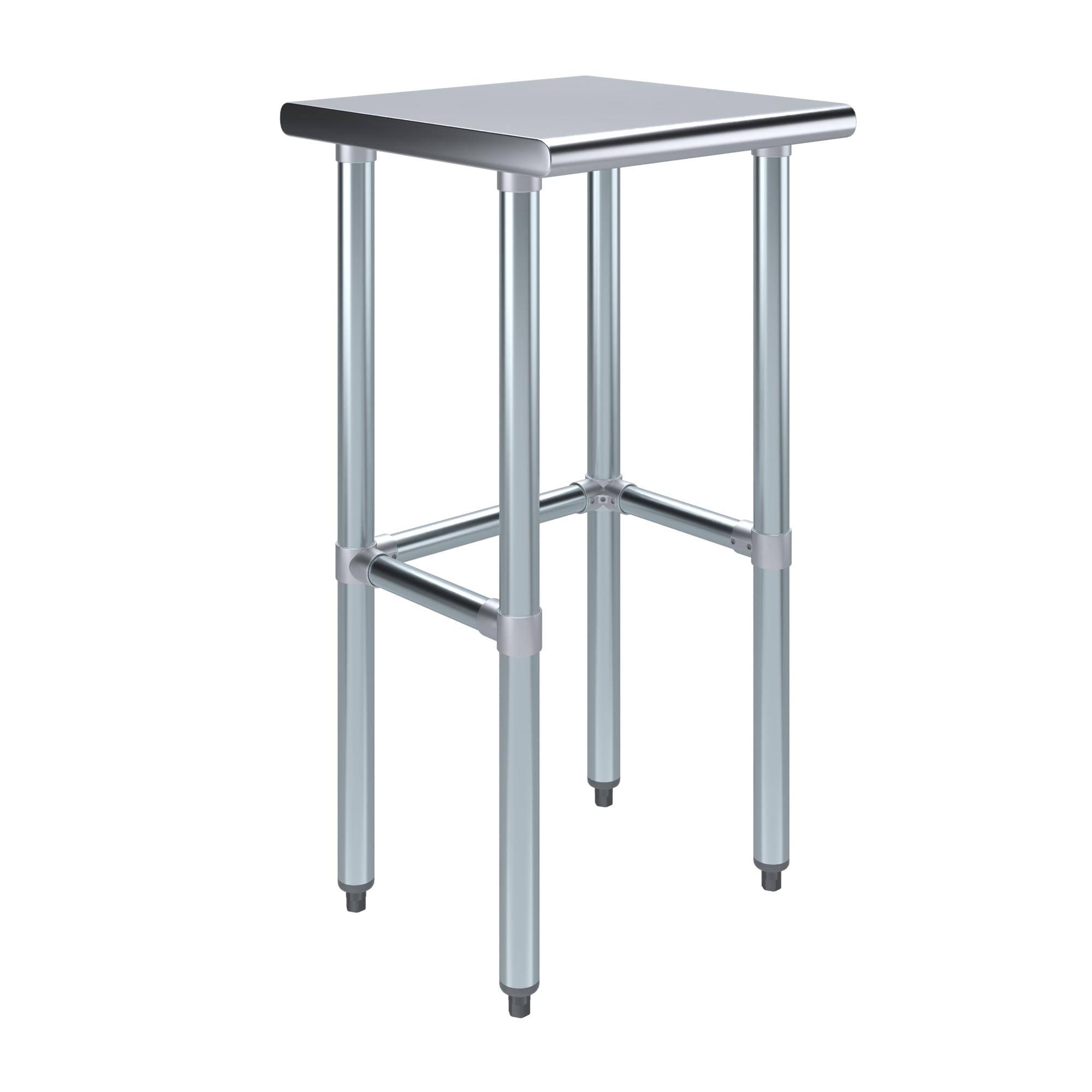 Amgood Stainless Steel Top Workbench