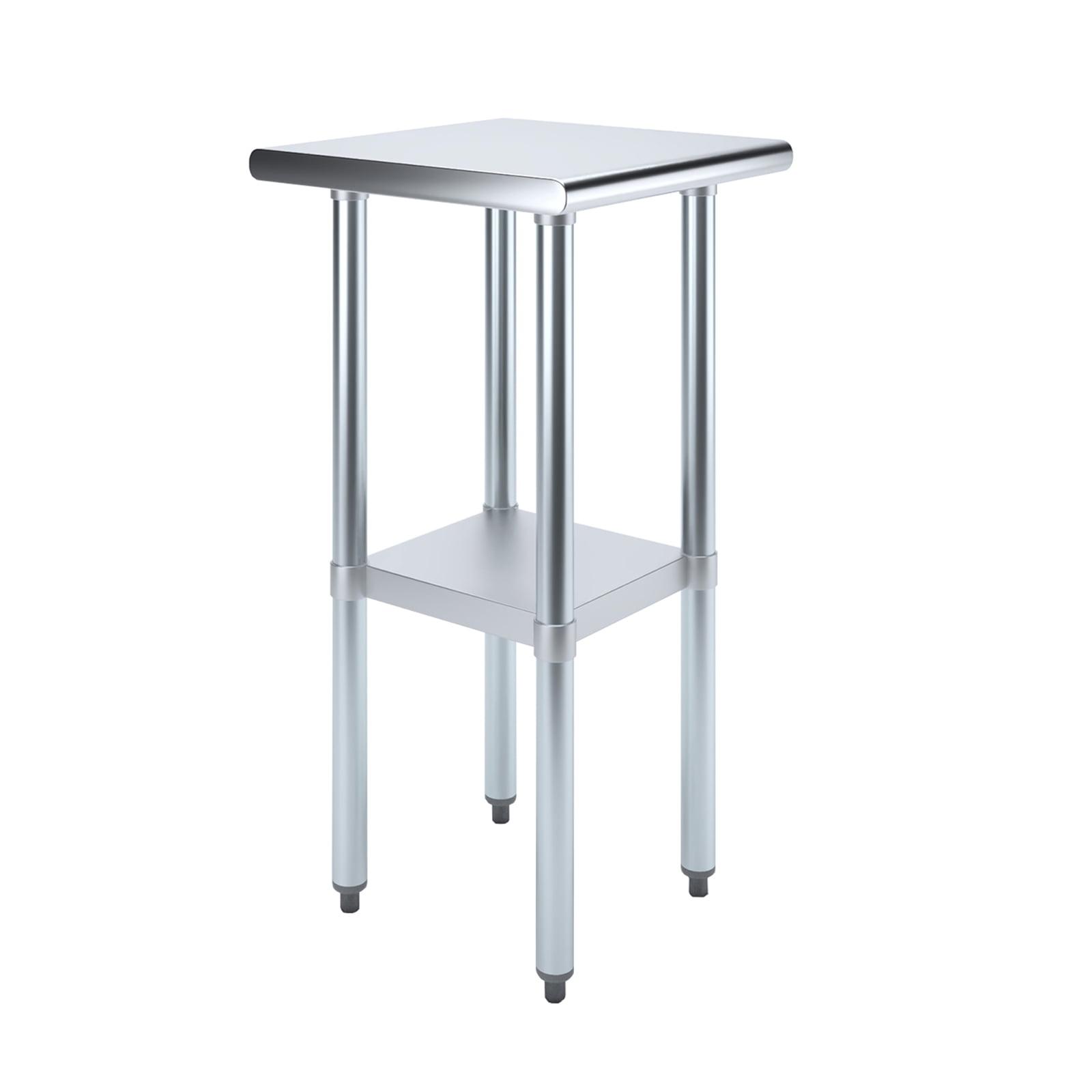 Amgood Stainless Steel Top Workbench